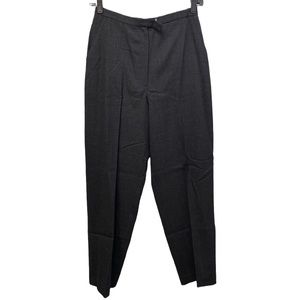 Jones New York grey wool trousers dress pants size 4
